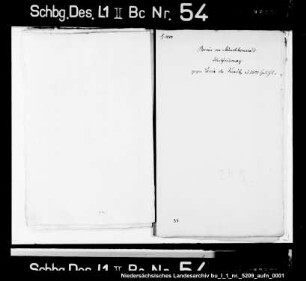 Schuldforderung des Borries von Münchhausen an Levin de Wendt auf 1500 fl.