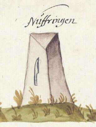 Nufringen BB (Tübinger Forst, Marksteinzeichen II)