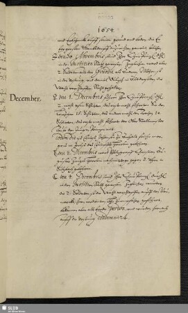 December 1654.