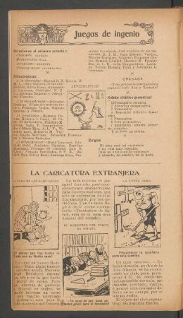 La caricatura extranjera