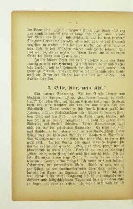5. Bitte, bitte, mein Kind!