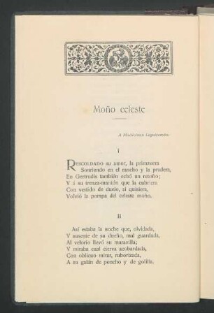 Moño celeste : A Martiniano Leguizamón.