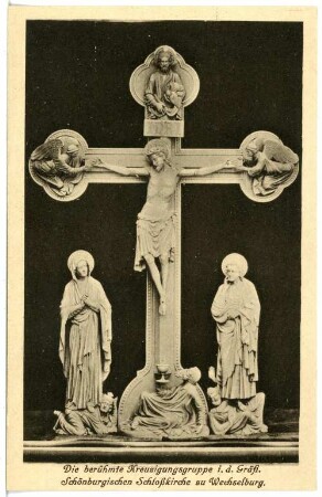 Wechselburg. Schlosskirche - Kreuzigungsgruppe
