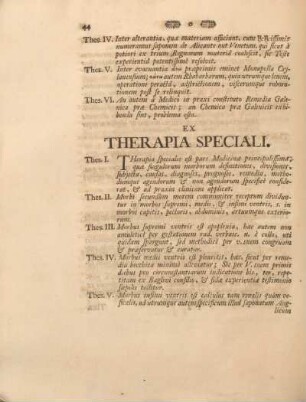 Ex therapia speciali.