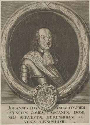 Bildnis des Johannes, Fürst von Anhalt-Zerbst