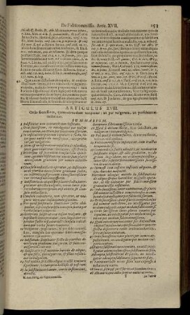 Articulus XVIII.