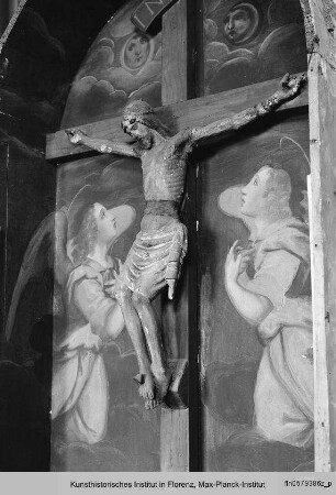 Kruzifix der Compagnia dei Bianchi di Sant'Ilario a Colombaia