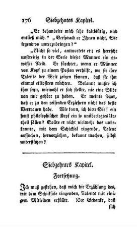 Siebzehntes Kapitel. Fortsetzung
