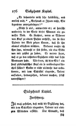 Siebzehntes Kapitel. Fortsetzung