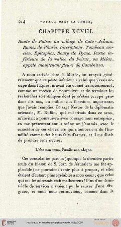 Chapitre XCVIII