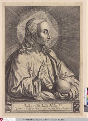 [Christus segnend; Christ]