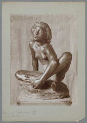 Sitzende, 1907, Bronze