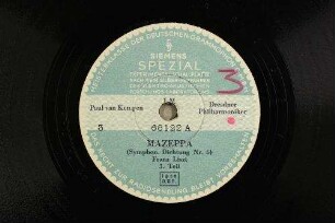 Mazeppa : Symphonische Dichtung Nr. 6 : 3. Teil