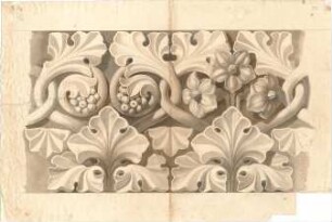 Gärtner, Friedrich von; München; St. Ludwig (Ludwigskirche) - Langschiff - Säulenkapitell (Detail)