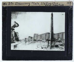 Berlin, Bauprojekt Stalinallee (heute Karl-Marx-Allee)
