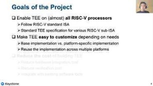 Keystone: towards an open standard for trusted execution environments