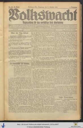07.10.1911 (I. Blatt)