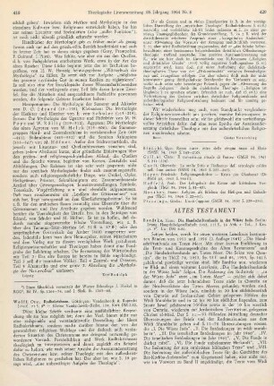 420-421 [Rezension] Die Handschriftenfunde in der Wüste Juda