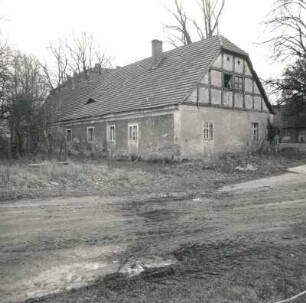 Calau-Saßleben-Reuden. Gutshof. Nebengebäude (1701/1750). Hofansicht