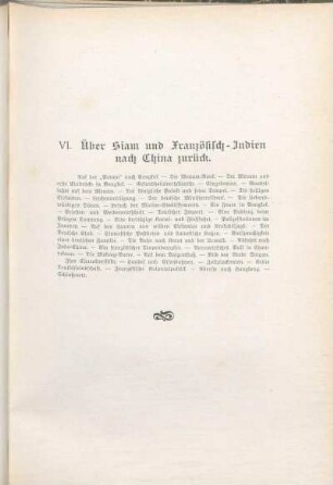 VI. Über Siam und Französisch-Indien nach China zurück.