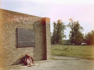 Weimar-Buchenwald. Nationale Mahn- und Gedenkstätte Buchenwald, Gedenkstätte für den SPD-Politiker Rudolf Breitscheid