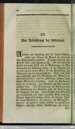 Von Verbesserung des Ackerbaus