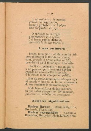 Nombres significativos