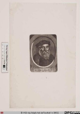 Bildnis Georg Hildebrand