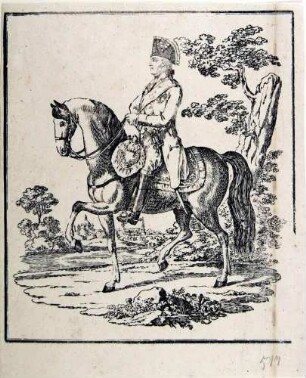 Reiterbildnis Friedrich August I., König von Sachsen