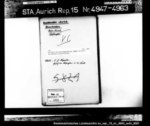 Das Gesuch des Schustergesellen B.H. Kapherr aus Aurich um Zulassung zur Meisterprüfung