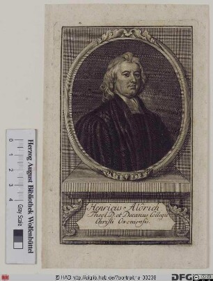 Bildnis Henry Aldrich