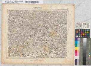 [Topographische Karte 1 : 80.000 von Rheinland und Westfalen-Generalstabskarte -]. Dortmund. Nr. 3. LF 25° B 51°30'. CHBH /[Prägestempel] Simon Schropp & Co. in Berlin