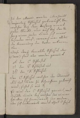 [Theoretische Anweisungen + Noten]
