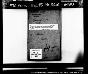 Die Gutachten der kaufmännischen Deputationen in Emden und Leer über die Notwendigkeit eines hannoverschen Konsulats in Kapstadt
