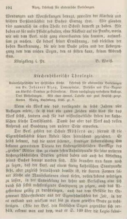 194-205 Kirchenhistorische Theologie