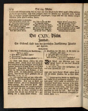 964-969, Der CXIV. Psalm