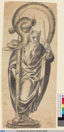 Moses mit der ehernen Schlange