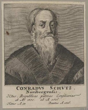 Bildnis des Conradvs Schütz