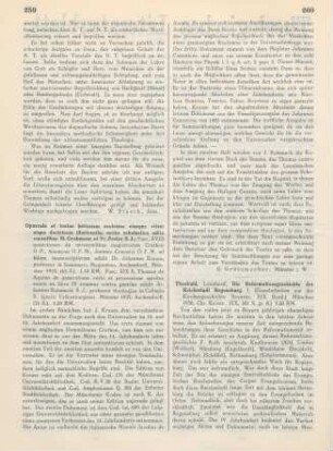 260-262 [Rezension] Theobald, Leonhard, Die Reformationsgeschichte der Reichsstadt Regensburg