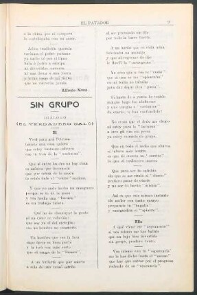 Sin grupo : Diálogo (El verdadero caló)