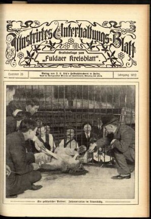 Ausgabe vom Sonntag, den 14. Juli 1912.