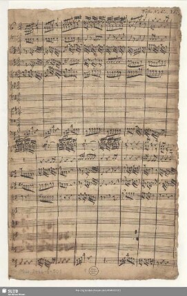 Jauchzet ihr Himmel freue dich Erde - Mus.2446-E-501 - Mus.2446-E-501a : V (4), Coro, orch