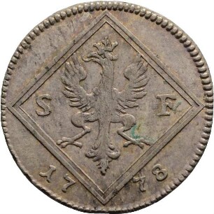 Münze, 5 Kreuzer, 1778