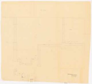 Siedlung Hinrichssegen, Bruckmühl: Technischer Detailplan 1:20