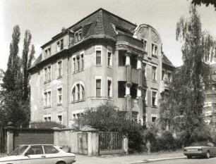 Dresden-Striesen, Anton-Graff-Straße 29. Wohnhaus. Um 1905. Straßenansicht