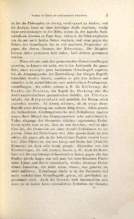 Beiträge zur Theorie der Mathematischen Erkenntniss