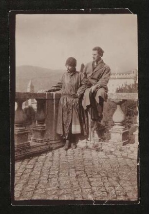 Friedrich und Elisabeth Gundolf in Tivoli