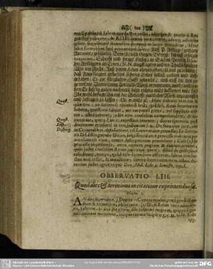 Observatio LIII. Quod & terminus in citatione exprimendus sit
