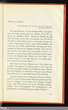 Kronprinz Albert