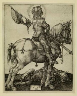 Der heilige Georg zu Pferd